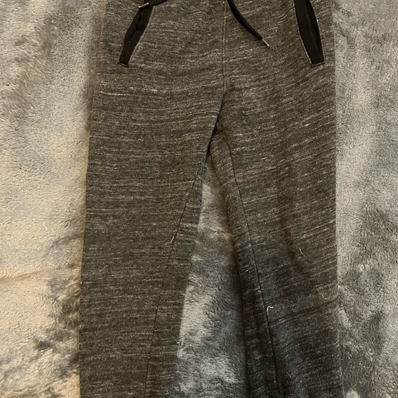 Winter 4T bundle: Blue collared sweater, Orange sweater, black & gray sweatpants - Picture 3 of 3